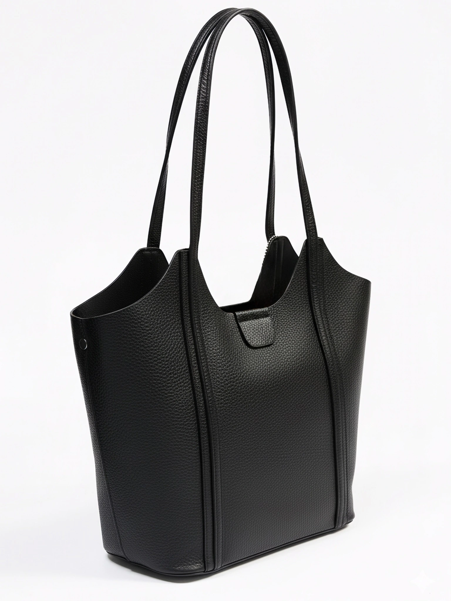 Сумка-тоут с плоскими ручками с брелком-медвежонок в ассортименте